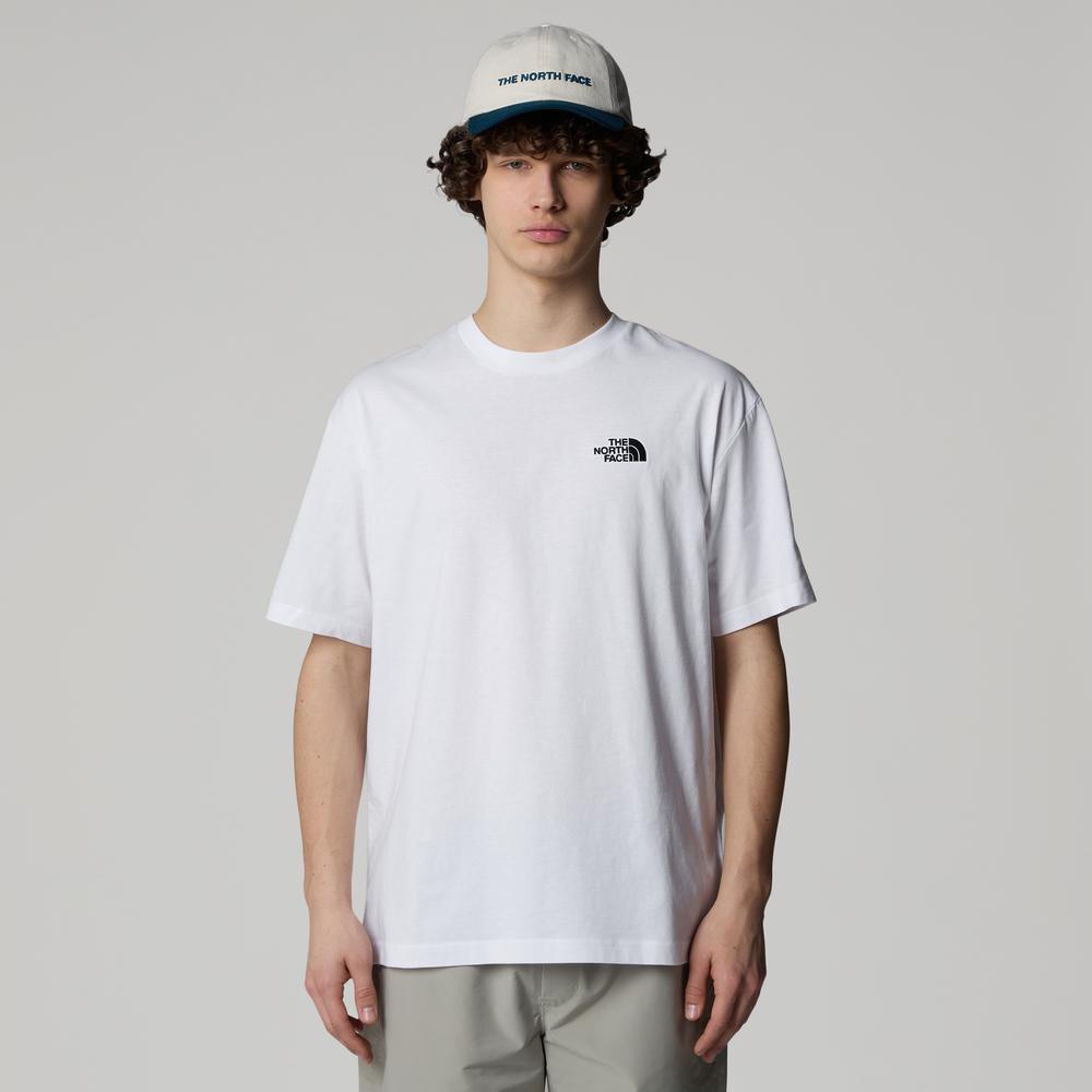 Tričko The North Face Simple Dome 0A87NRFN41 - bílé