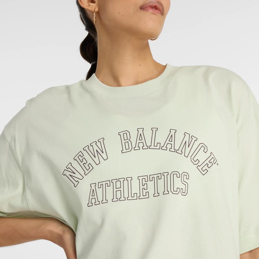 Dámské tričko New Balance WT43542NUM - zelené