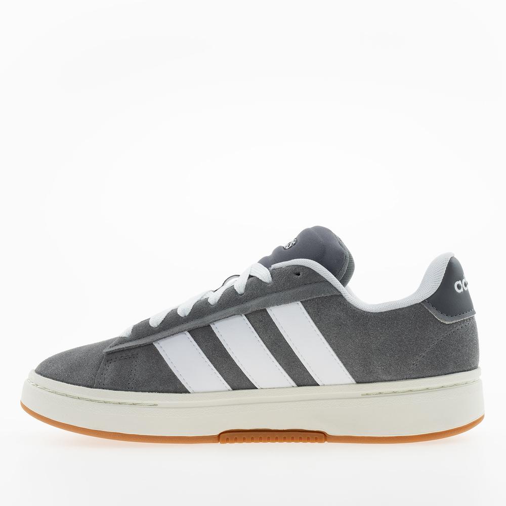 Pánské dámské boty adidas Grand Court Platform JR0542 - šedivé