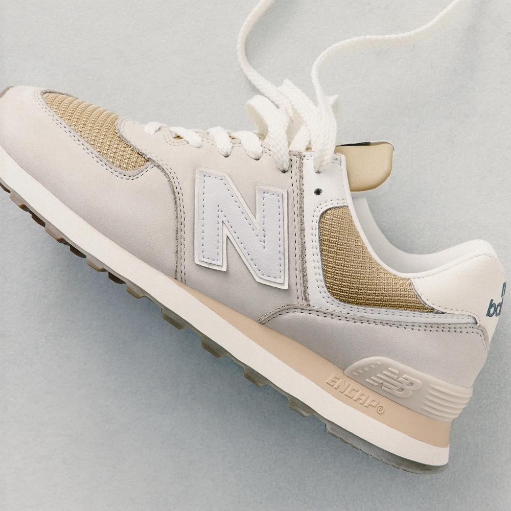Unisex boty New Balance U5748DF - béžové