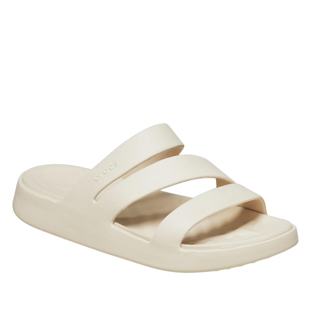 Žabky dámské Crocs Getaway Strappy 209587-160 - bílé