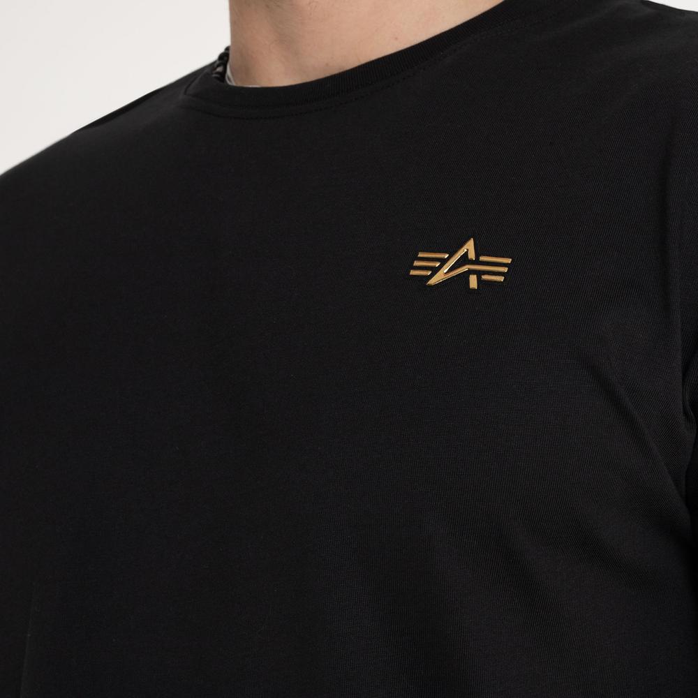 Tričko Alpha Industries 3D Small Logo 14851103 - černé