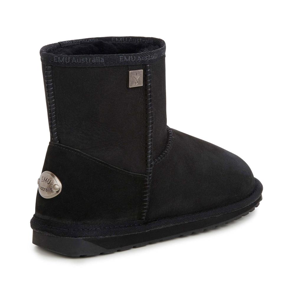 Boty Emu Australia Platinum Stinger Slim Mini WP20003BLAK - černé