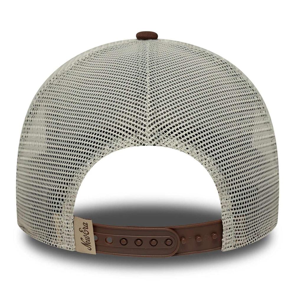 Čepice pánské New Era Patch 9FORTY A-Frame Trucker 60771802 - hnědé