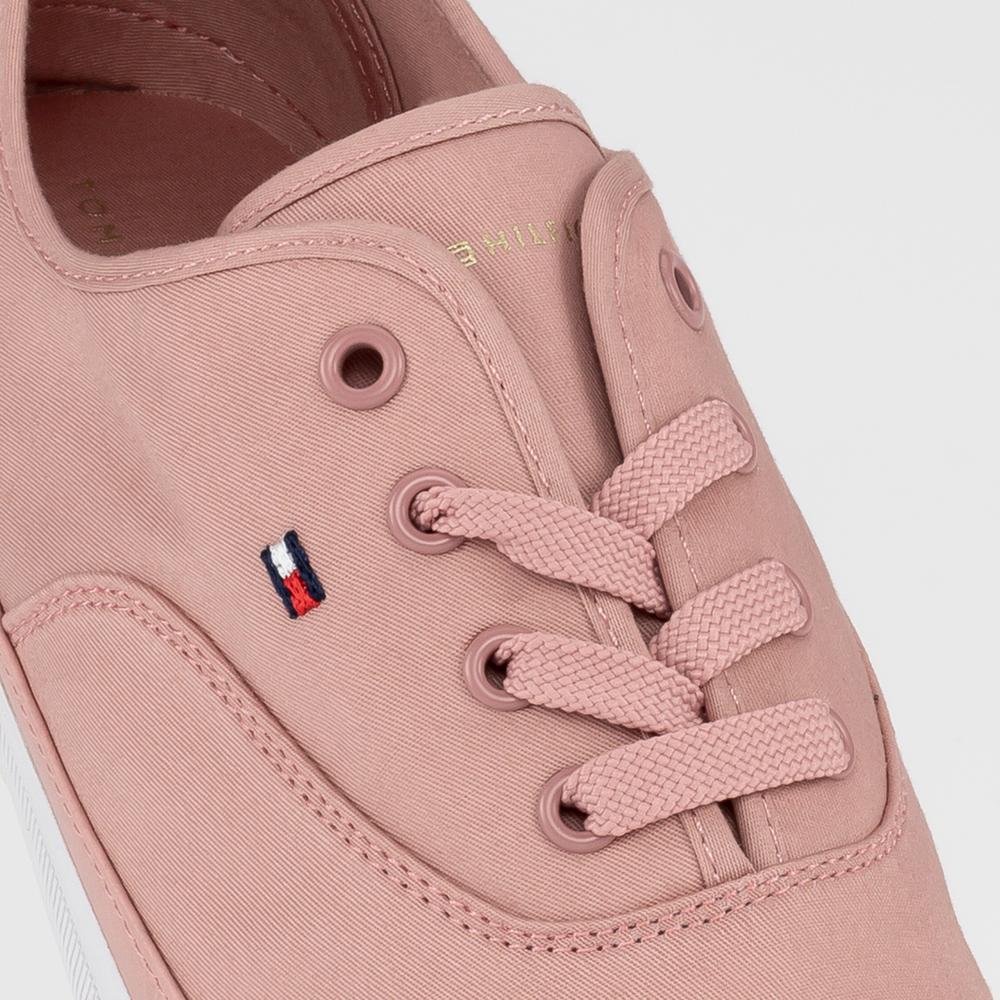 Boty Tommy Hilfiger Essential Kesha Lace FW0FW06955-TQS - růžové