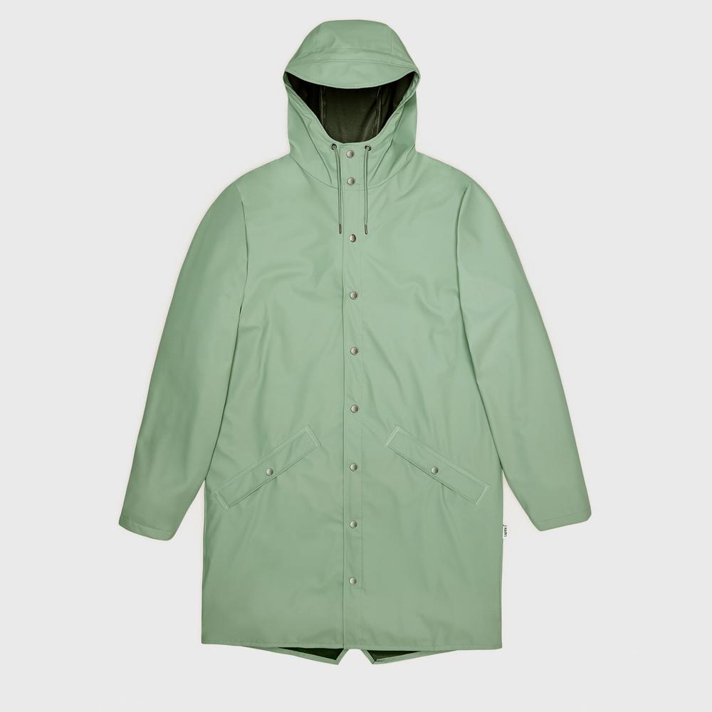Bunda Rains Long Jacket 12020-06 - zelené