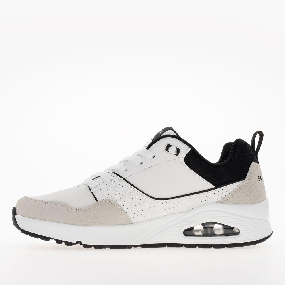 Boty Skechers Uno Retro One 183020WBK - bílé