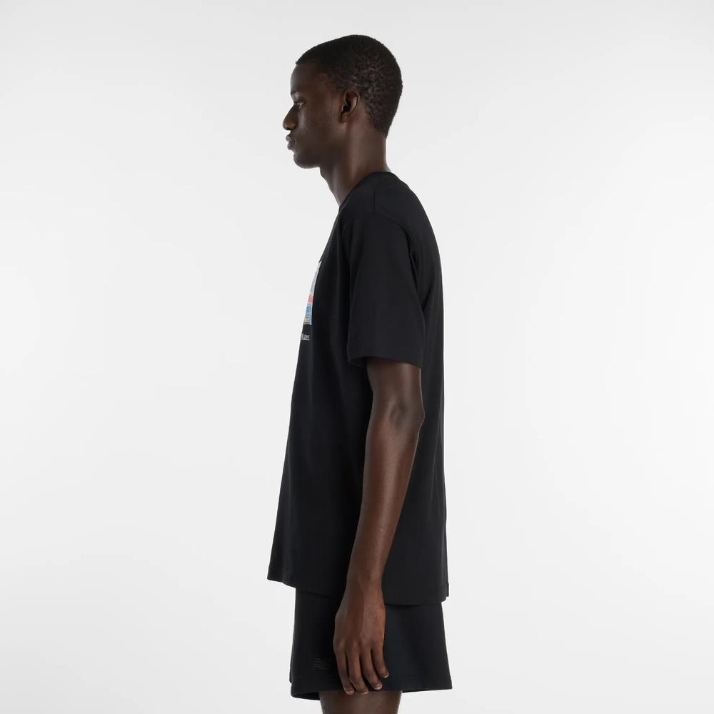 Pánské tričko New Balance MT61H0DXBK - černé