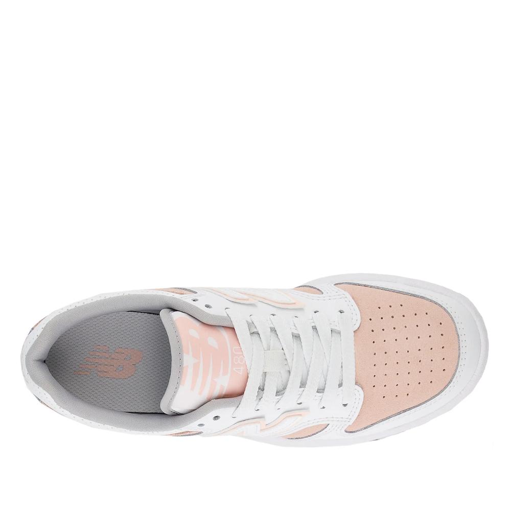 Boty New Balance GSB480VP - bílé