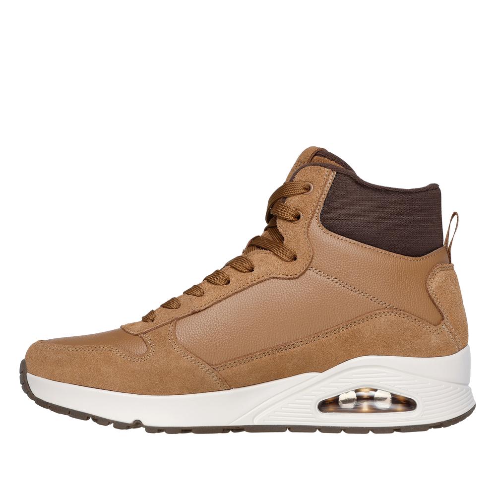 Pánské boty Skechers Uno Stand High 183013WSK - hnědé
