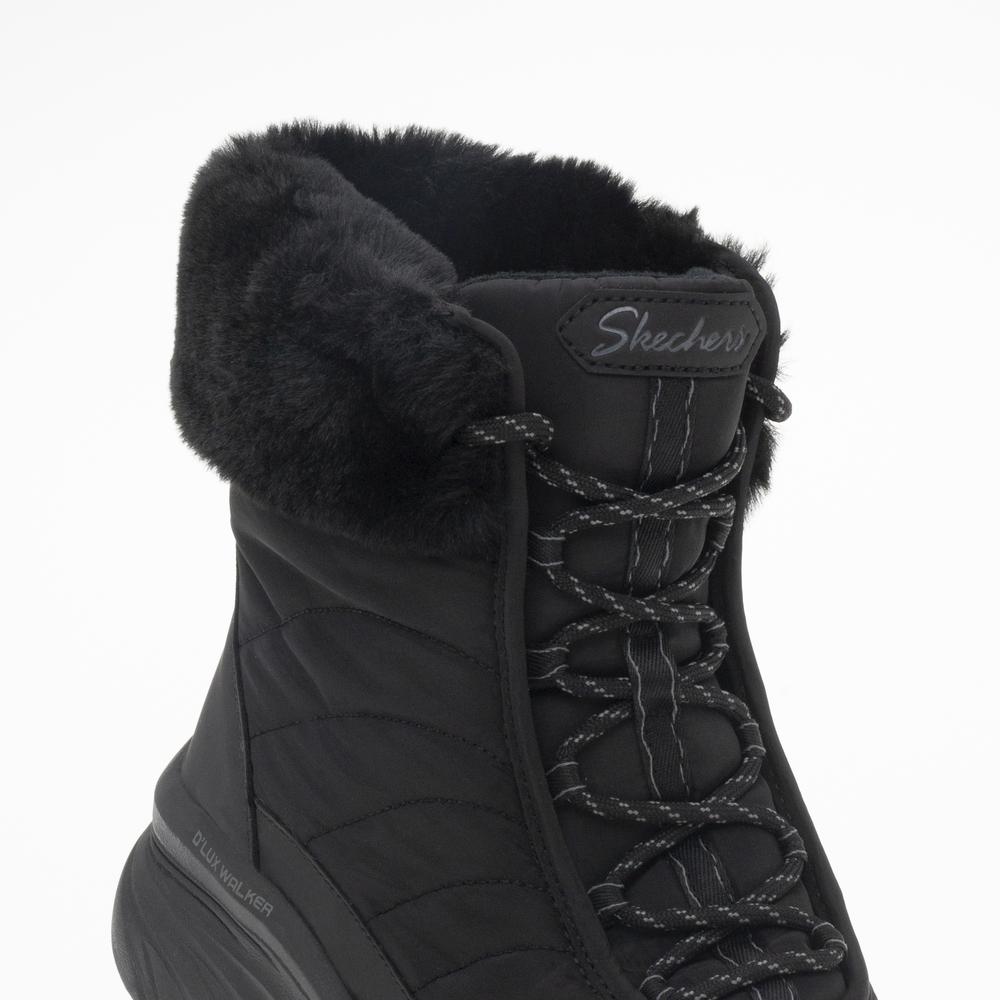 Boty Skechers D'Lux Walker Winter Solstice 167388BBK - černé