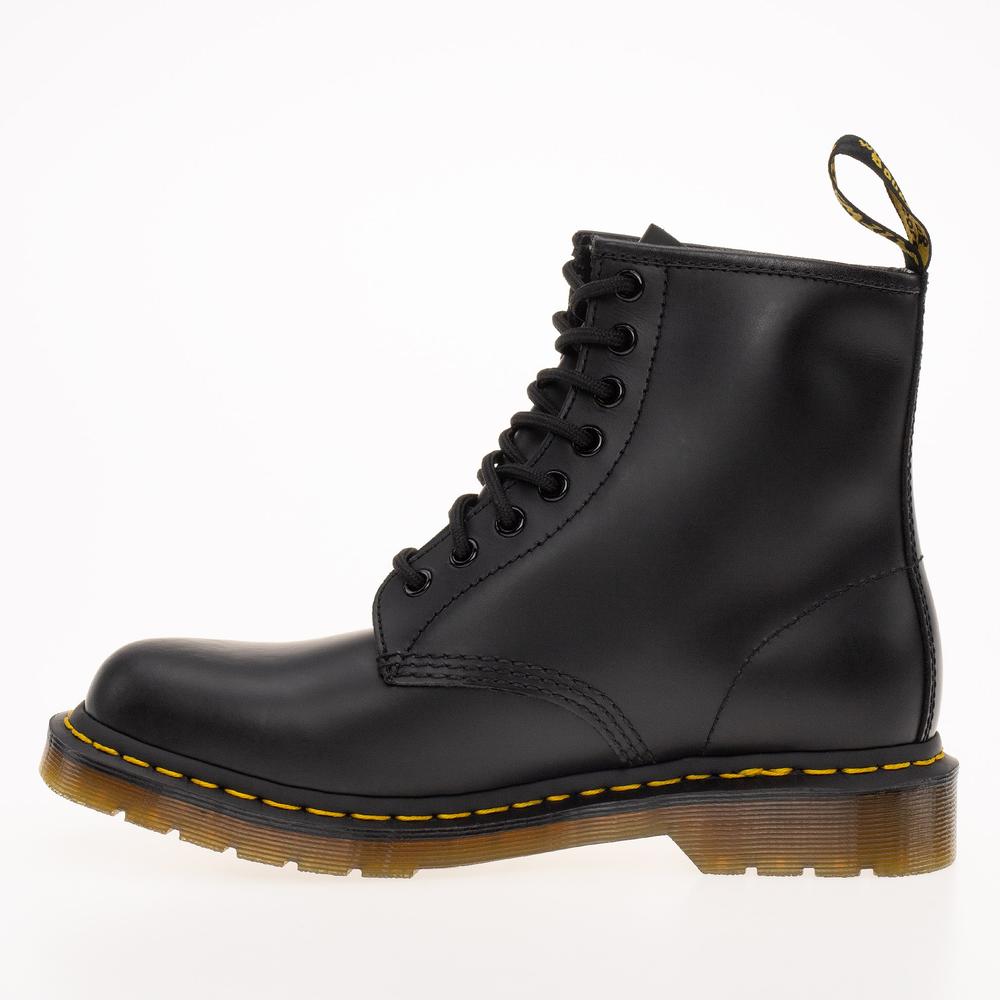 Boty Dr Martens 1460 Smooth Leather Lace Up 11822006 - černé