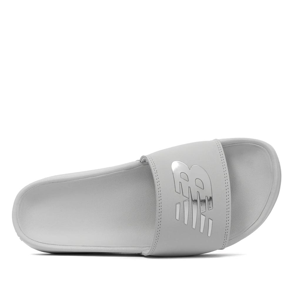 Žabky New Balance SWM200U3 - šedivé