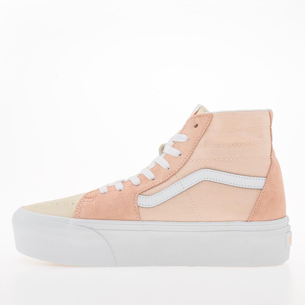 Boty Vans Soft Suede SK8-Hi Tapered Stackform VN0A5JMKBOD1 - oranžové