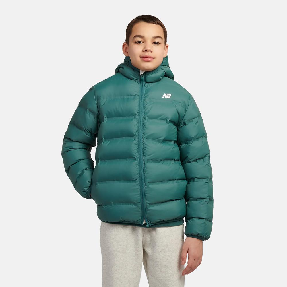 Dětské bunda New Balance LAKB0036NUS - zelené