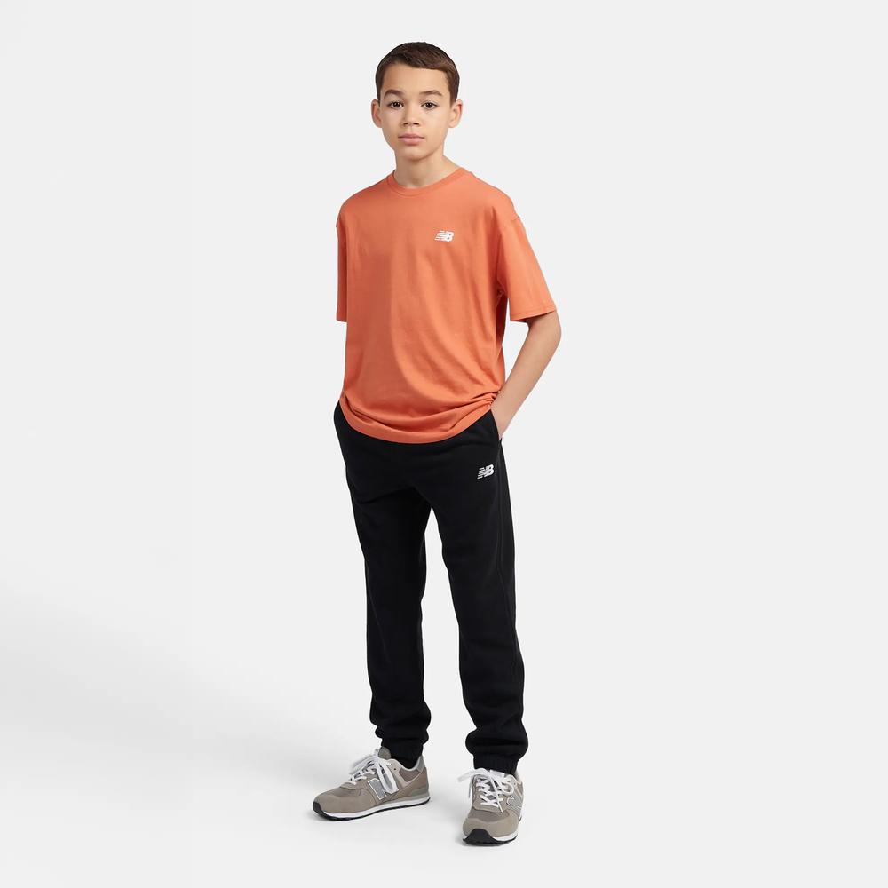 Dětské kalhoty New Balance LAKB0060BK - černé