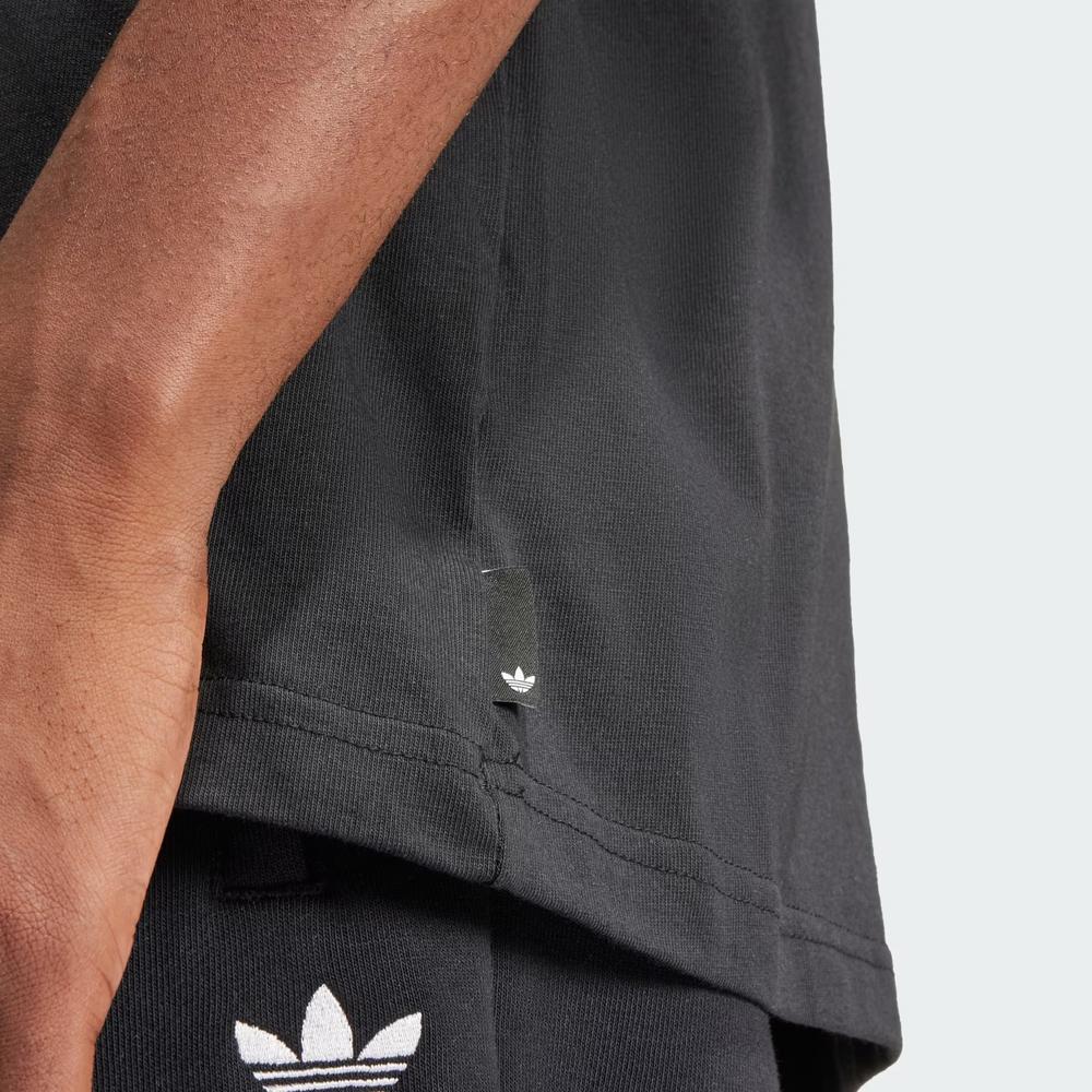 Tričko adidas Originals Flames Logo IS0178 - černé