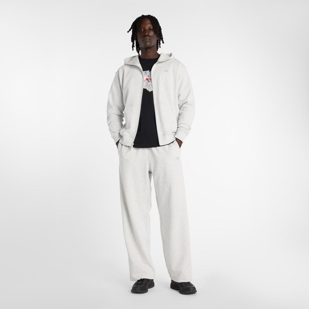 Pánská mikina New Balance MJ53506AHH - šedivé