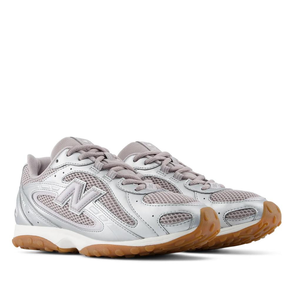 Unisex boty New Balance U204LPP - stříbně