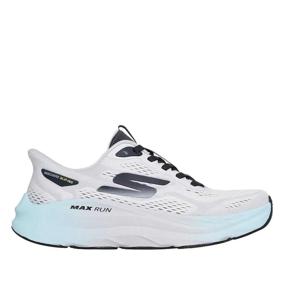 Boty pánské Skechers Slip-ins: Max Run 221000GYCC - bílé