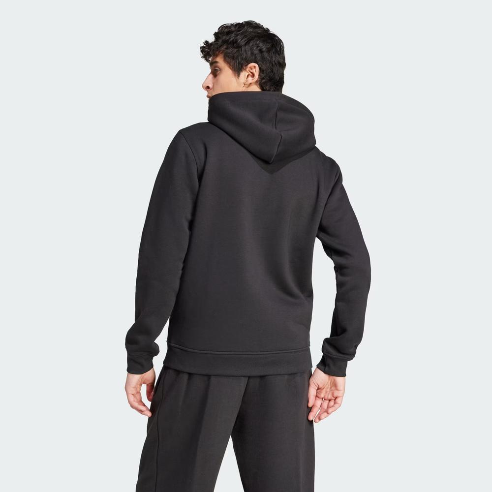 Pánská mikina adidas Originals Trefoil Essentials Full-Zip IW5791 - černé
