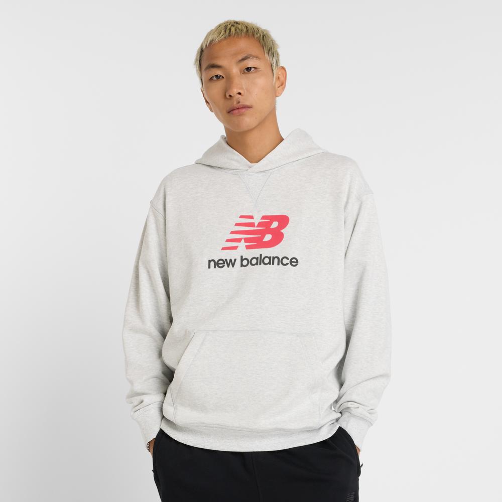 Pánská mikina New Balance MT51512AHH - šedivé