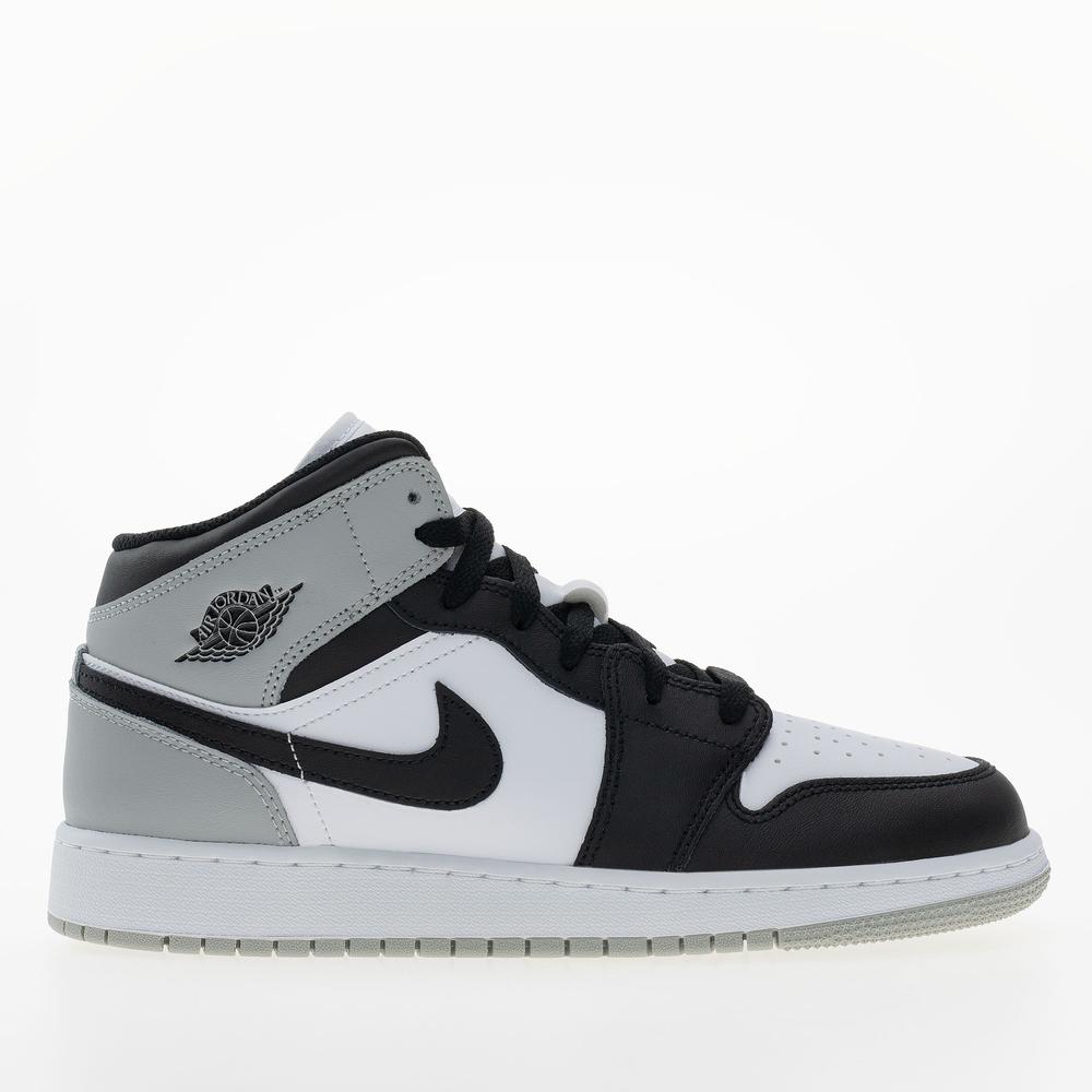 Dětské boty Nike Air Jordan 1 Mid DQ8423-101 - bílé