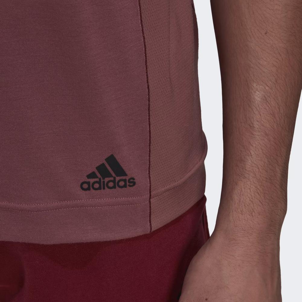 Tričko adidas Yoga Training HC2642 - bordové