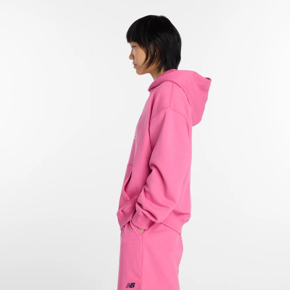 Dámská mikina New Balance WT51501AAC - růžové