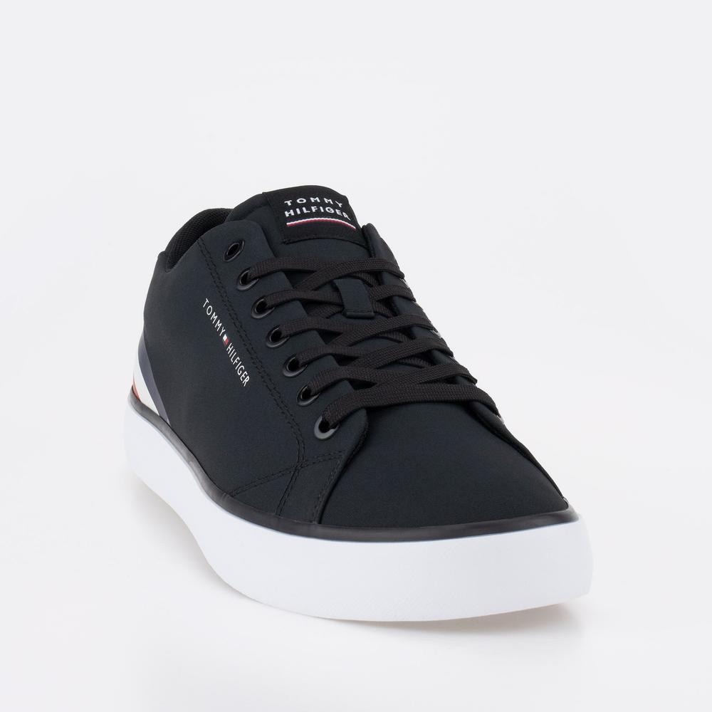 Boty Tommy Hilfiger HI Vulc Core Low Stripes FM0FM04735-BDS - černé