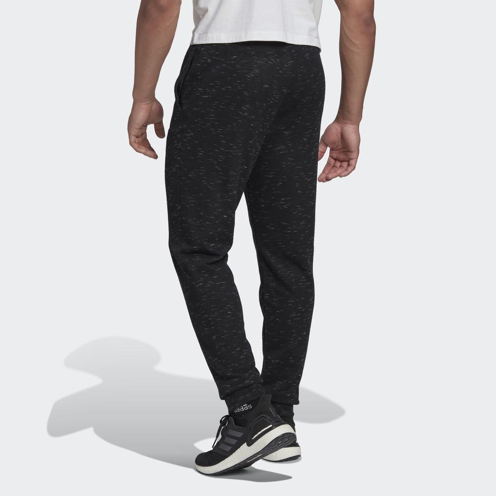 Kalhoty adidas Essentials French Terry Melange Joggers HE1794 - černé