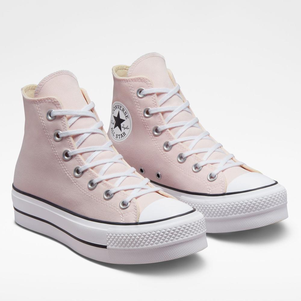 Boty Converse Chuck Taylor All Star Lift Platform Canvas A05135C - růžové