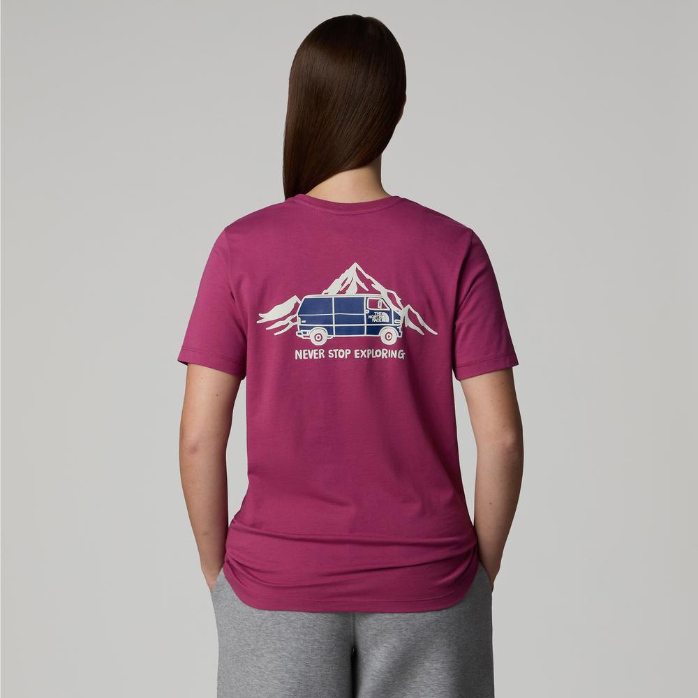 Tričko The North Face Outdoor Graphic 0A8C226EO1 - růžové
