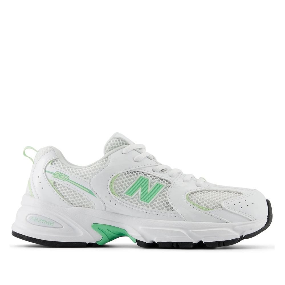 Dětské boty New Balance GR530SM - bílé