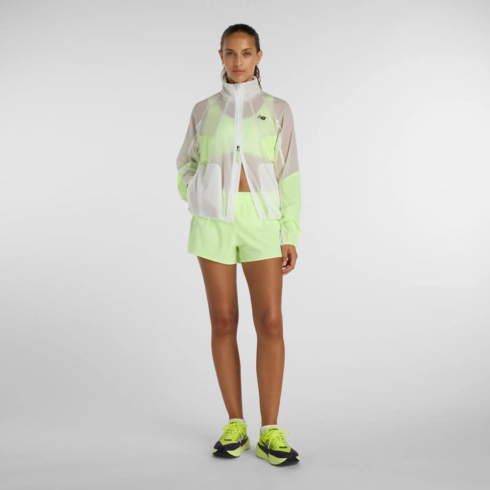 Dámská bunda New Balance WJ61J326AFG - bílé