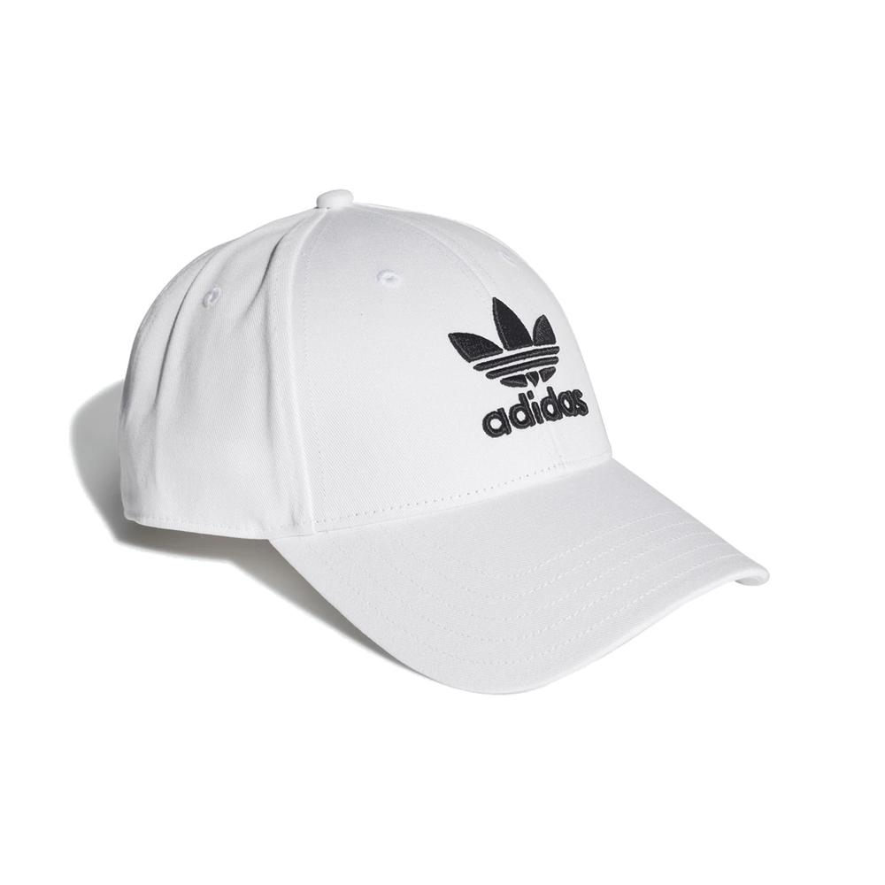 Kšiltovka adidas Originals Trefoil Baseball Cap FJ2544 - bílé
