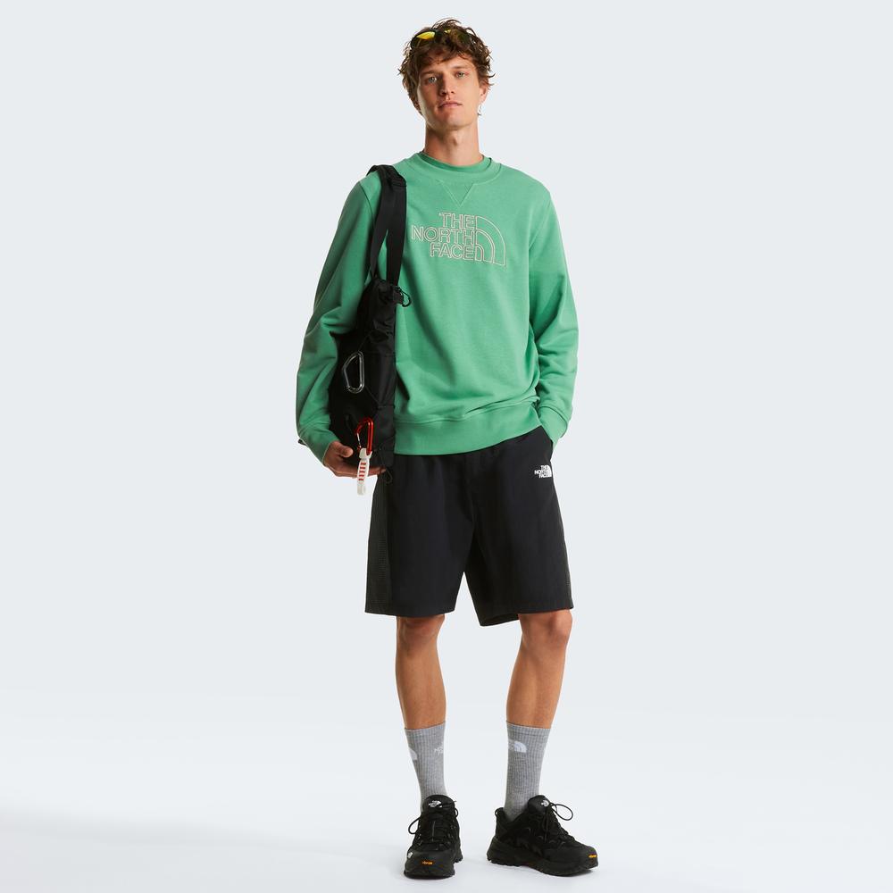 Pánská mikina The North Face Drew Peak Light 0A8C1CMUA1 - zelené