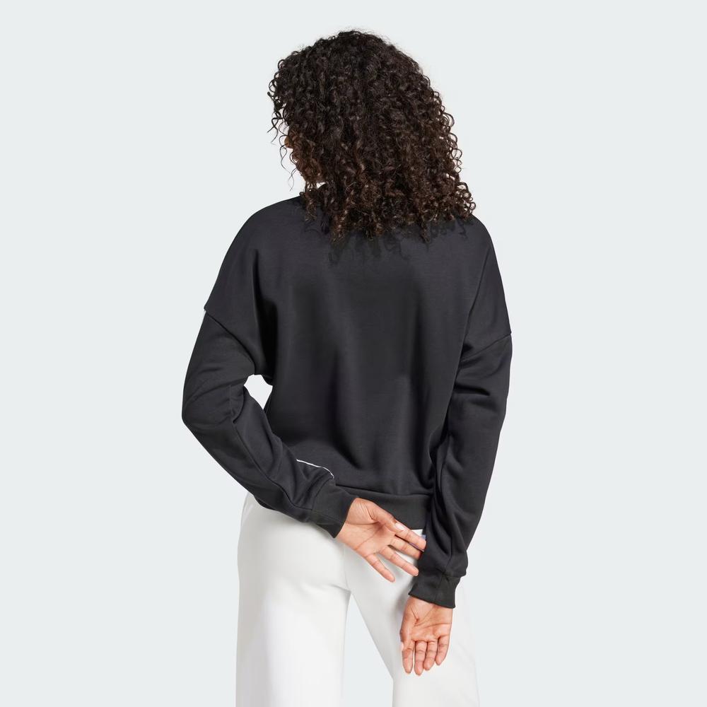 Dámská mikina adidas Sportswear Essentials 3-Stripes French Terry JE0016 - černé
