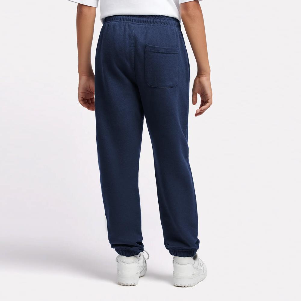 Dětské kalhoty New Balance LAKB0060NNY - tmavě modrě