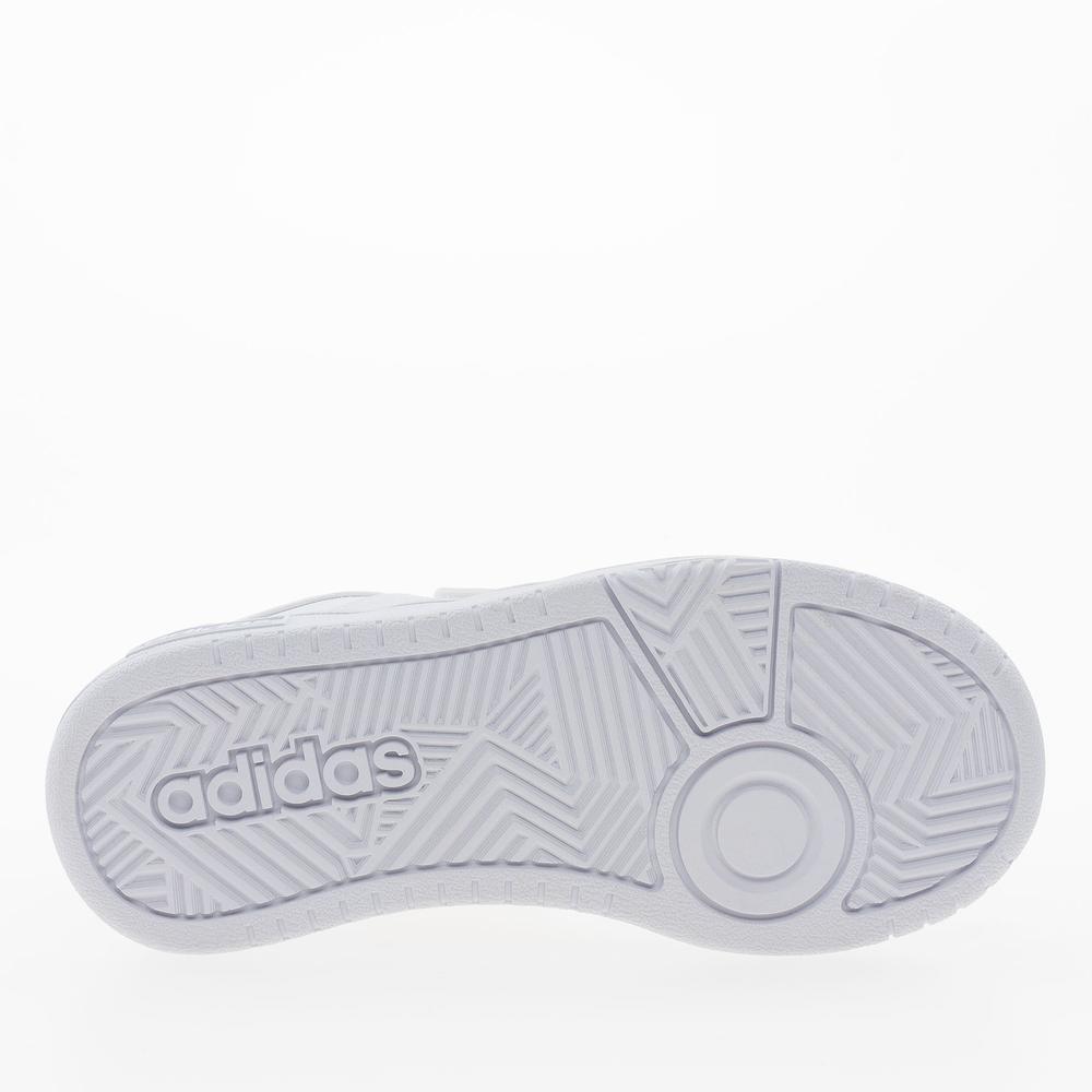 Boty dětské adidas Hoops GW0436 - bílé