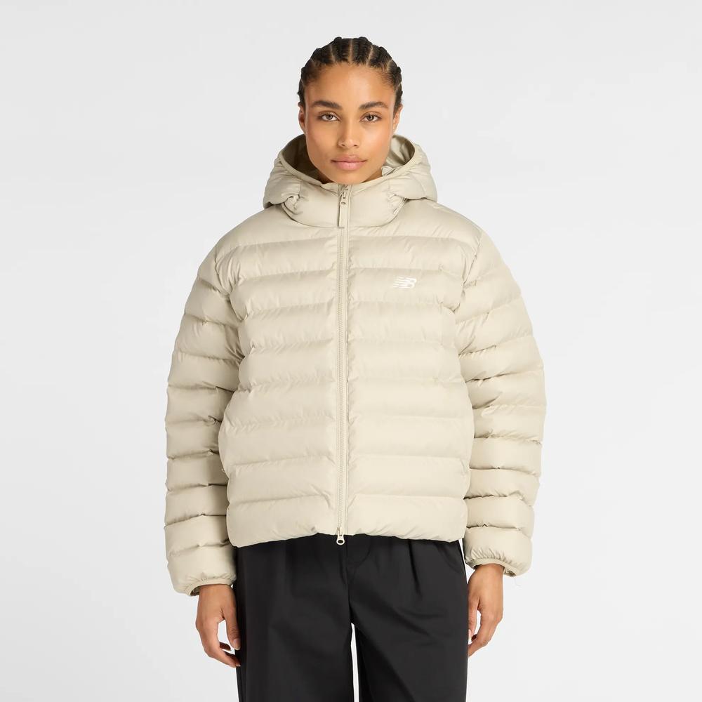 Dámské bunda New Balance WO53500SHY - béžové