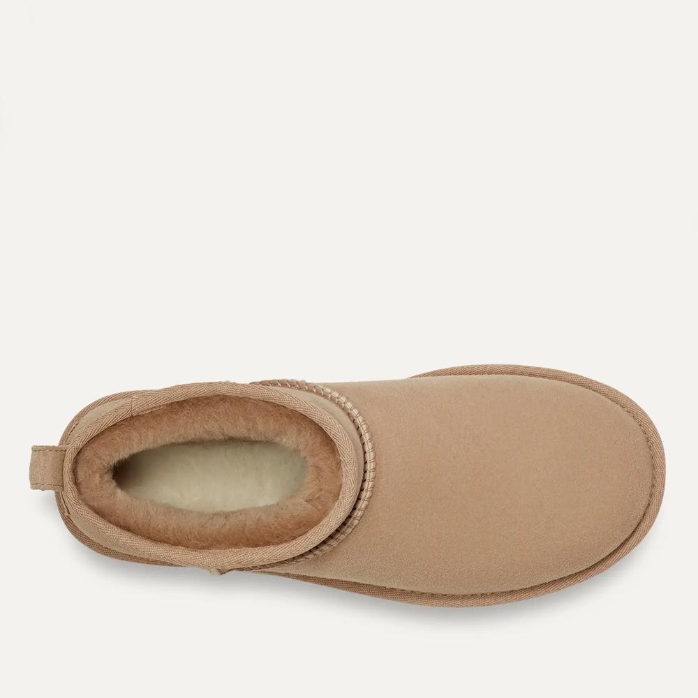 Boty dámské Ugg W Classic Ultra Mini 1116109-SAN - béžové