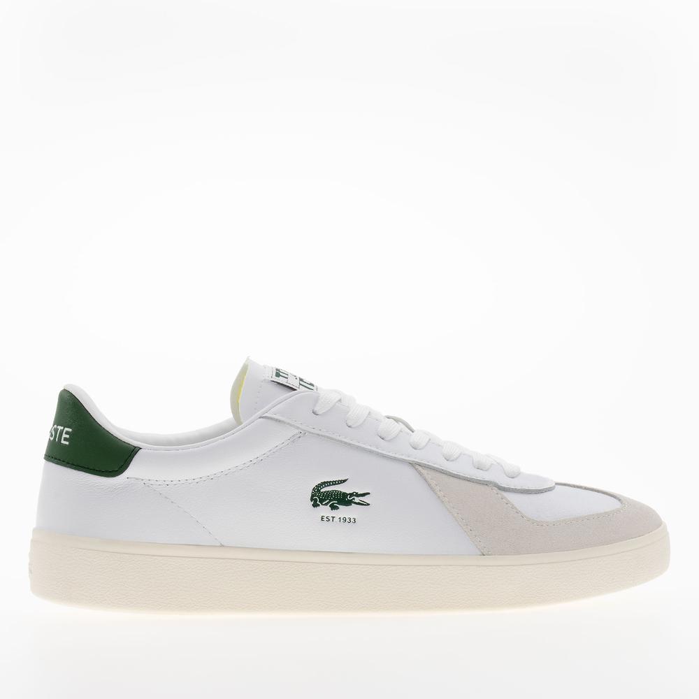 Boty Lacoste Baseshot Pro 125 3 SMA 749SMA0063-65T - bílé