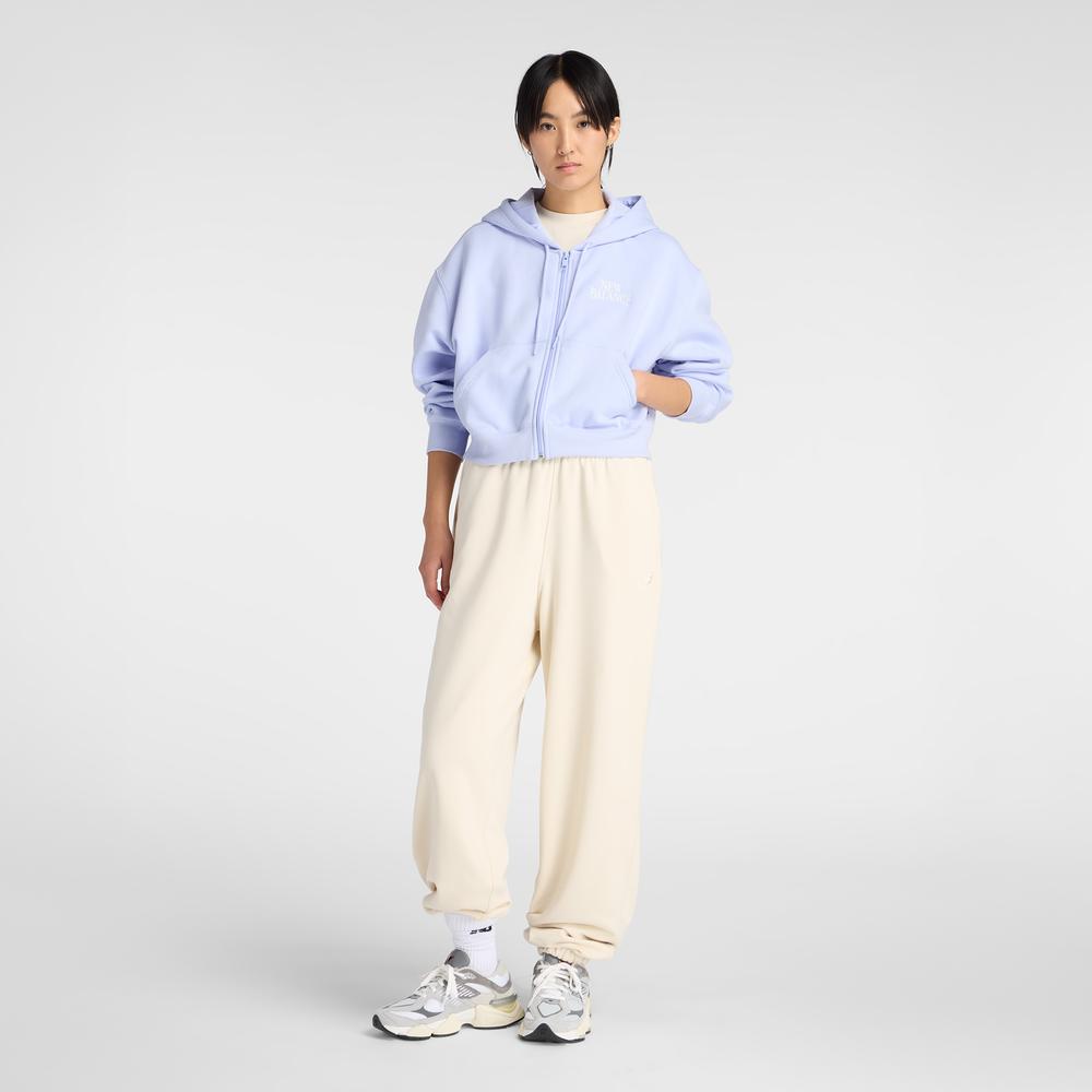 Dámská mikina New Balance WJ61W2EEDYK - modré