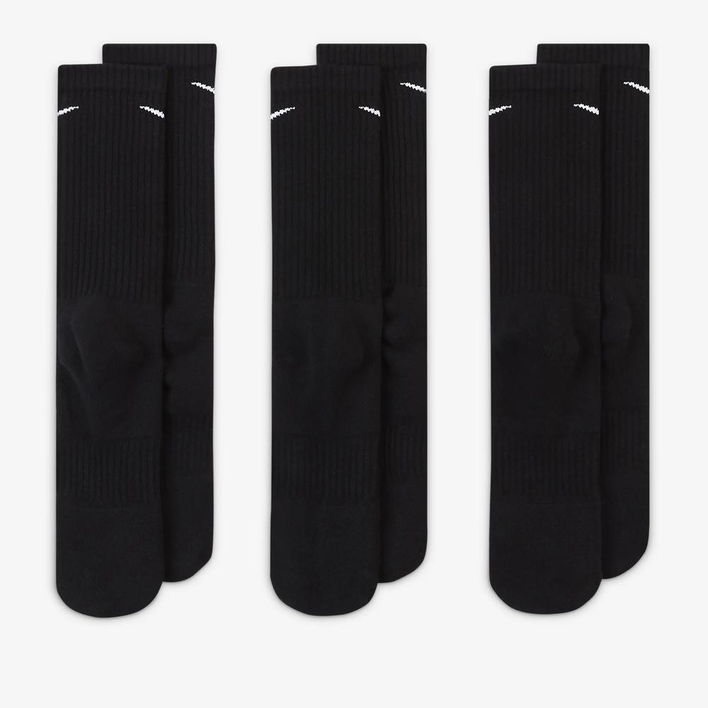 Ponožky Nike Everyday Cushioned Training Crew SX7664-010 - černé