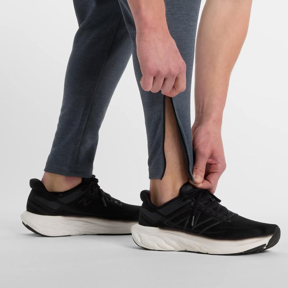 Pánské kalhoty New Balance MP51905GT - šedivé