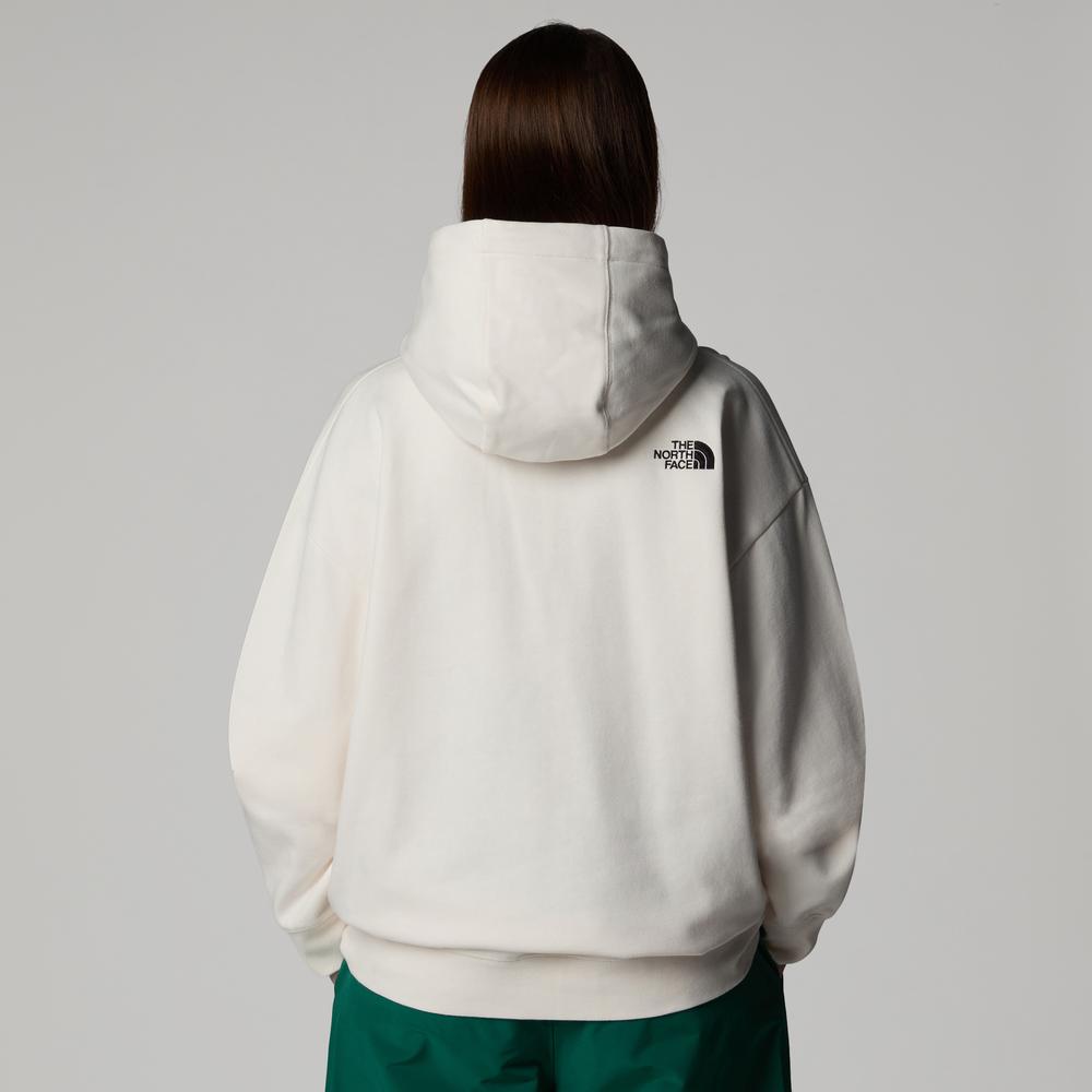 Mikina The North Face Essential Oversize Hood 0A89ENQLI1 - bílé