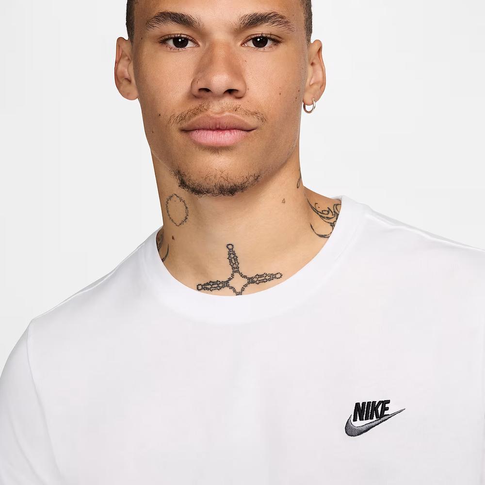 Pánská tričko Nike Sportswear Club FD1184-101 - bílé