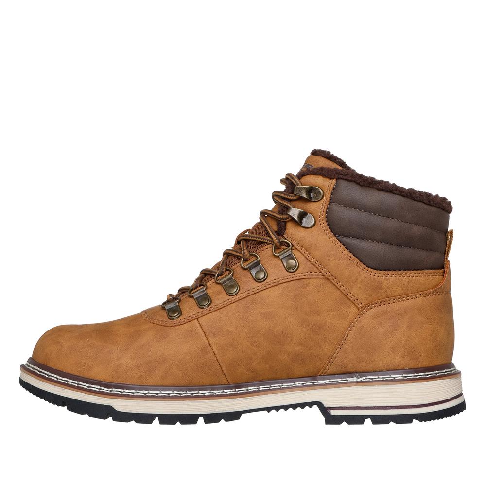 Boty pánské Skechers Corado Memphis 205623WTN - hnědé