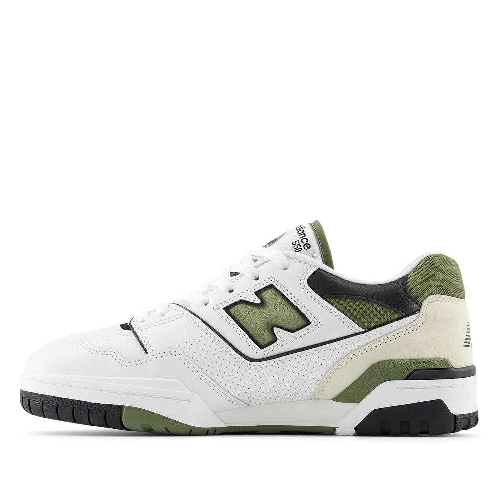 Unisex boty New Balance BB550DOB - bílé